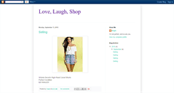 Desktop Screenshot of love-laugh-shop.blogspot.com