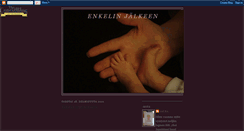 Desktop Screenshot of enkelinjalkeen.blogspot.com