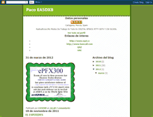 Tablet Screenshot of paco-ea5dxb.blogspot.com