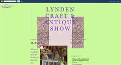 Desktop Screenshot of lyndencraftantiqueshow.blogspot.com