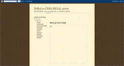Desktop Screenshot of billal-2009.blogspot.com