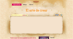 Desktop Screenshot of alex-elartedecrear.blogspot.com