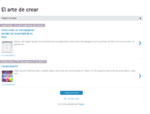 Tablet Screenshot of alex-elartedecrear.blogspot.com