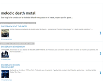 Tablet Screenshot of melodeath504.blogspot.com