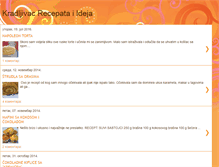 Tablet Screenshot of kradljivacrecepataiideja.blogspot.com