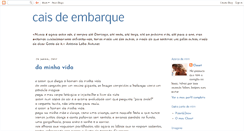 Desktop Screenshot of caisdeembarque.blogspot.com