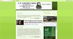 Desktop Screenshot of cnsmithfarm.blogspot.com