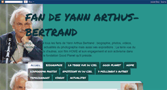 Desktop Screenshot of fandeyannarthusbertrand.blogspot.com