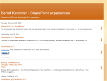 Tablet Screenshot of bkemmler.blogspot.com