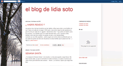 Desktop Screenshot of elblogdelidiasoto.blogspot.com