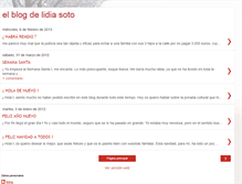 Tablet Screenshot of elblogdelidiasoto.blogspot.com