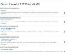 Tablet Screenshot of citizenjournalistcjt.blogspot.com