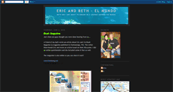 Desktop Screenshot of ericbethworld.blogspot.com