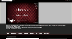 Desktop Screenshot of pispeandolibros.blogspot.com