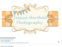 Tablet Screenshot of jessicamarshallphotography.blogspot.com