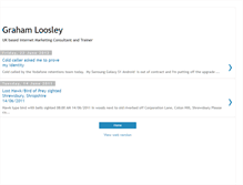 Tablet Screenshot of grahamloosley.blogspot.com