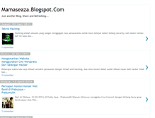 Tablet Screenshot of mamaseaza.blogspot.com