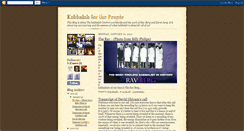 Desktop Screenshot of kabbalahcentreforthepeople.blogspot.com