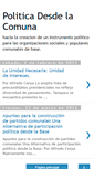 Mobile Screenshot of desdelacomuna.blogspot.com