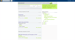 Desktop Screenshot of educatornet.blogspot.com