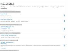 Tablet Screenshot of educatornet.blogspot.com