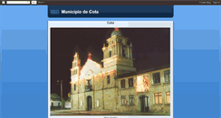 Desktop Screenshot of municipiocota.blogspot.com