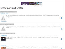 Tablet Screenshot of lynnesartandcrafts.blogspot.com
