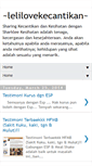 Mobile Screenshot of lelilovekecantikan.blogspot.com
