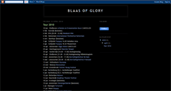 Desktop Screenshot of blaasofglory.blogspot.com