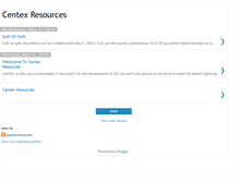 Tablet Screenshot of centexresources.blogspot.com