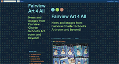 Desktop Screenshot of fairviewart4all.blogspot.com