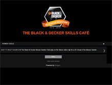 Tablet Screenshot of blackanddeckertrainingcafe.blogspot.com