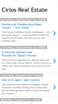 Mobile Screenshot of ciriosrealestate.blogspot.com
