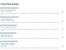 Tablet Screenshot of ciriosrealestate.blogspot.com