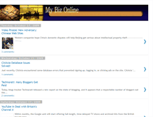 Tablet Screenshot of my-biz-online.blogspot.com