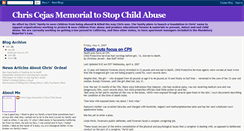 Desktop Screenshot of chriscejasmemorial.blogspot.com