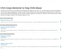 Tablet Screenshot of chriscejasmemorial.blogspot.com