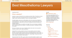 Desktop Screenshot of bestmesotheliomalawyers1.blogspot.com