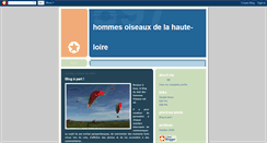 Desktop Screenshot of hommesoiseaux.blogspot.com