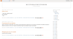 Desktop Screenshot of muitomaumuitobom.blogspot.com