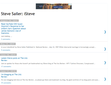 Tablet Screenshot of isteve.blogspot.com