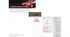 Desktop Screenshot of coolestautomotives.blogspot.com