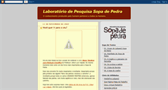 Desktop Screenshot of labpesqsopadepedra.blogspot.com