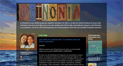 Desktop Screenshot of koinoniaenlinea.blogspot.com