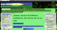 Desktop Screenshot of amigossierra.blogspot.com