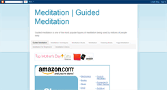 Desktop Screenshot of guidedmeditation.blogspot.com