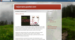 Desktop Screenshot of naijamakeupartist.blogspot.com