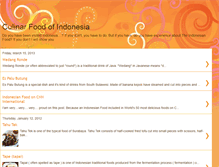 Tablet Screenshot of kulinerfoodindonesia.blogspot.com