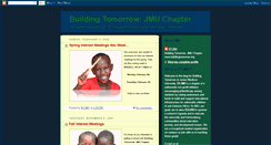 Desktop Screenshot of buildingtomorrowatjmu.blogspot.com