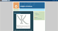 Desktop Screenshot of magicokronnus.blogspot.com